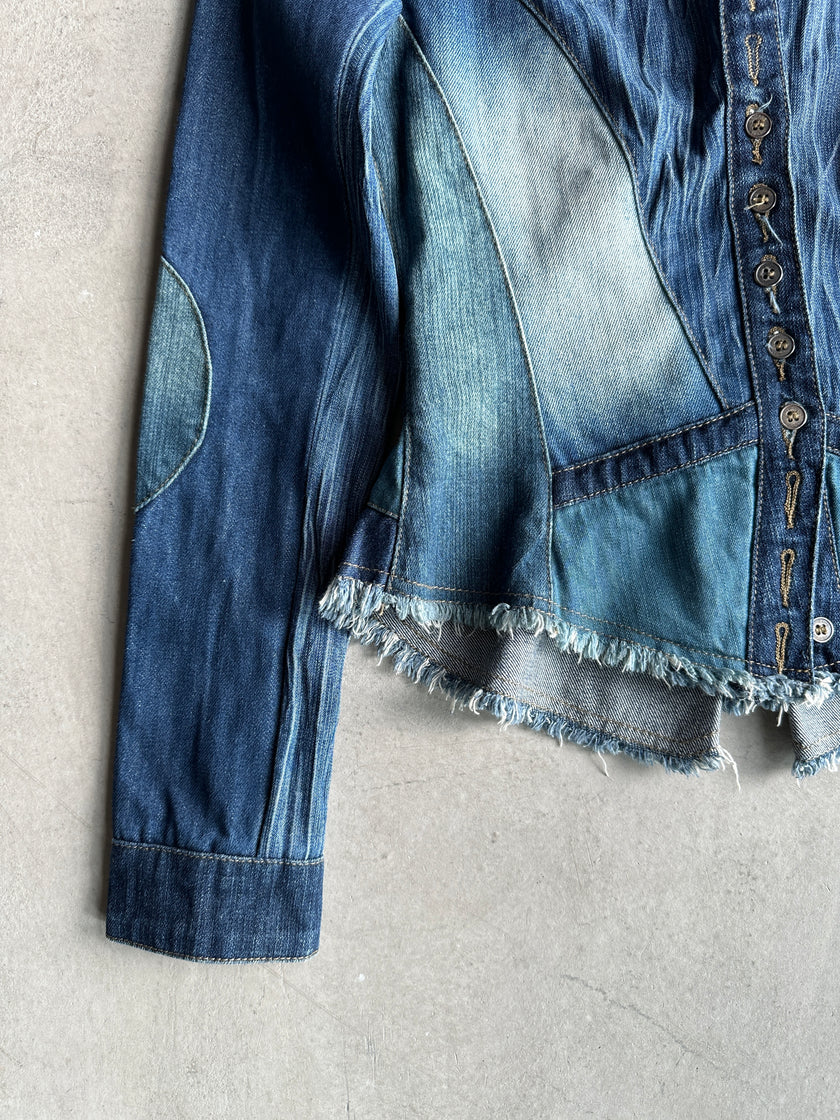 ARMANI JEANS - 2000s INDIGO SERIES 006 DENIM JACKET