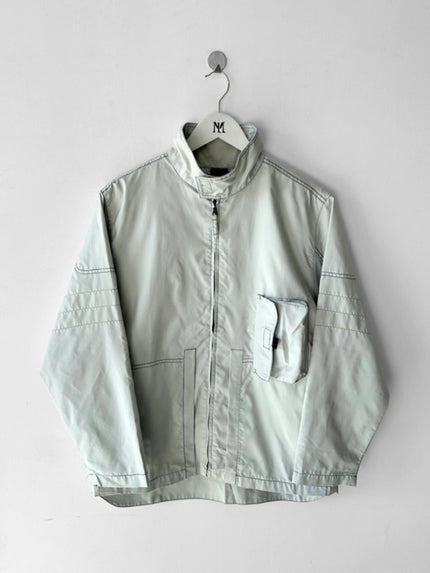 DIESEL - 1990s TECHNICAL NYLON JACKET WITH CONTRAST STITCHING DETAILS