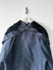 VERSACE - F/W 2003 NYLON BOMBER JACKET WITH OVERSIZED HOOD