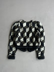 MAHARISHI - 2000s STRUCTURED QUILTED CARDIGAN