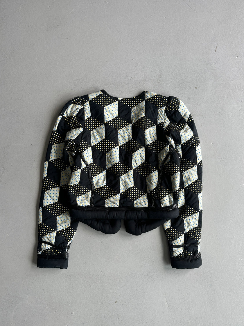 MAHARISHI - 2000s STRUCTURED QUILTED CARDIGAN