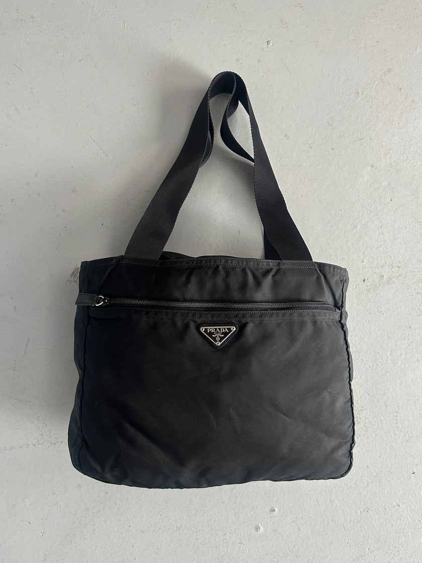 PRADA - 1990s NYLON TOTE BAG
