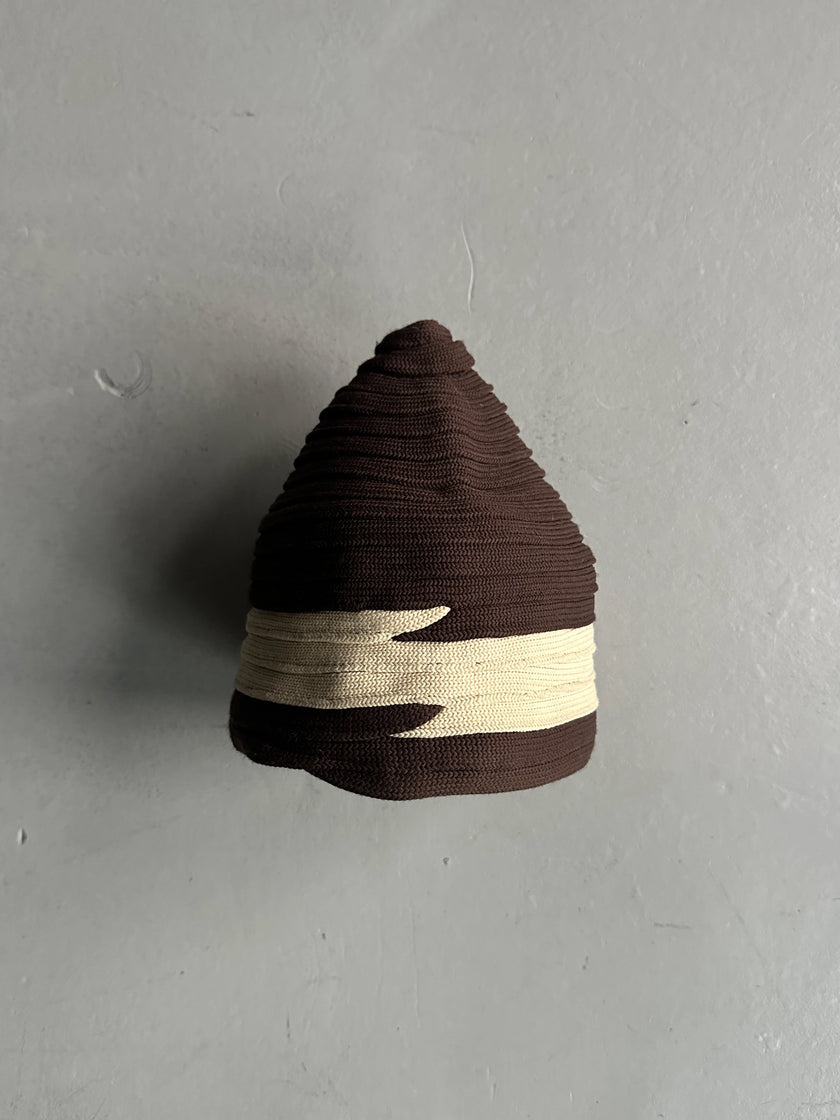 1970s CONCENTRIC RIBBED HAT