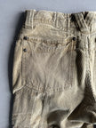 1990s WIDE LEG CORDUROY PANELS CARGO TROUSERS