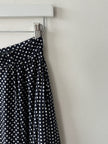 YOHJI YAMAMOTO -  S/S 1996 POLKA DOT FLARED MIDI SKIRT