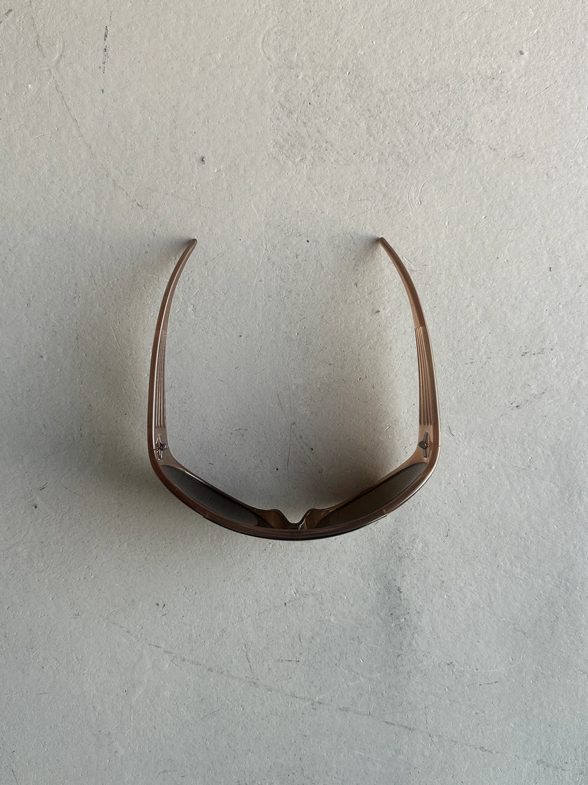 GIANFRANCO FERRÉ - 2000s OVERSIZED SHIELD SUNGLASSES