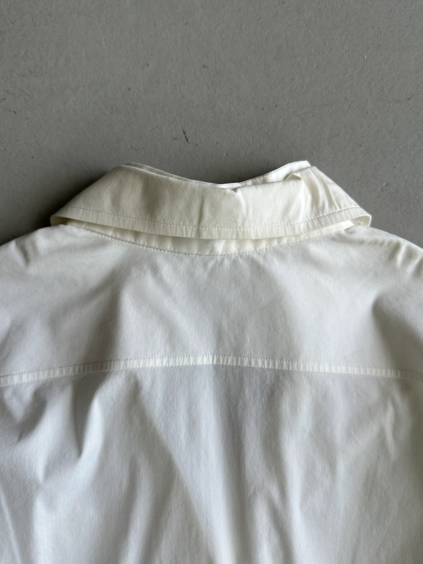 YVES SAINT LAURENT by TOM FORD - S/S 2003 FITTED SCULPTURAL BLOUSE