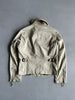 DANIELE ALESSANDRINI - 1990s BOMBER JACKET WITH RIBBED KNIT COLLAR
