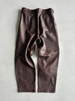 1990s BALLOON FIT LEATHER TROUSERS