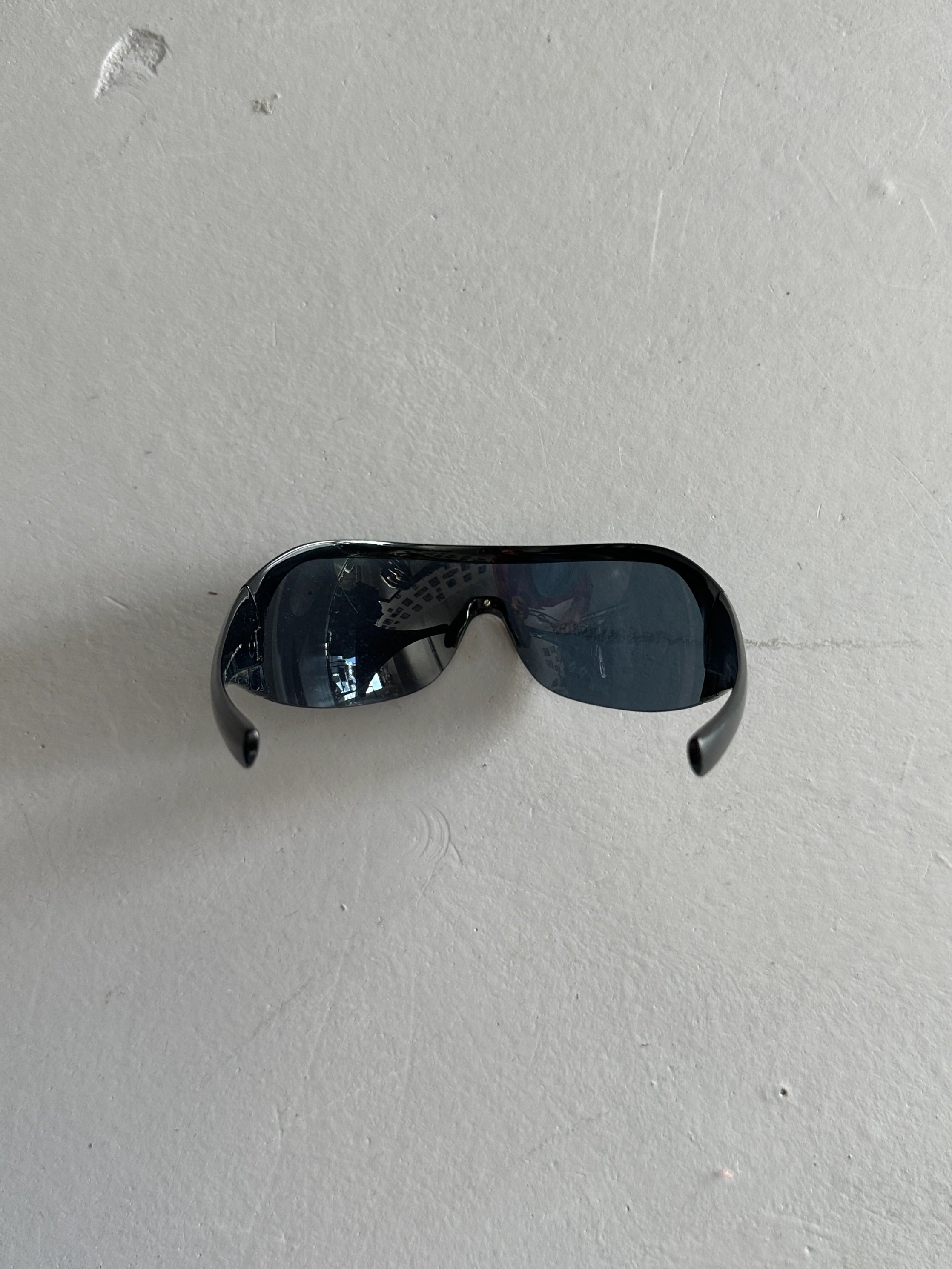 GIORGIO ARMANI -  1990s BIKER SUNGLASSES