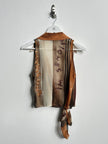ICEBERG - S/S 1993 SEMI SHEER WRAP TOP