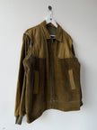 ITALIAN LABEL 1980s 2 IN 1 CORDUROY JACKET GILET WITH REMOVABLE SLEEVE