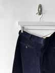 ROMEO GIGLI - 1990s VELVET TAILORED TROUSERS