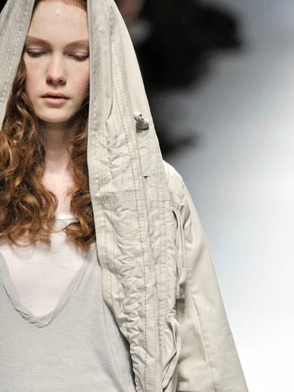 MARITHÉ + FRANÇOIS GIRBAUD - F/W 2008 RUCHED FRONT ADJUSTABLE JACKET