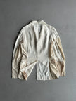 YOHJI YAMAMOTO Y'S - 1990s COLOUR BLOCKING LINEN BLAZER