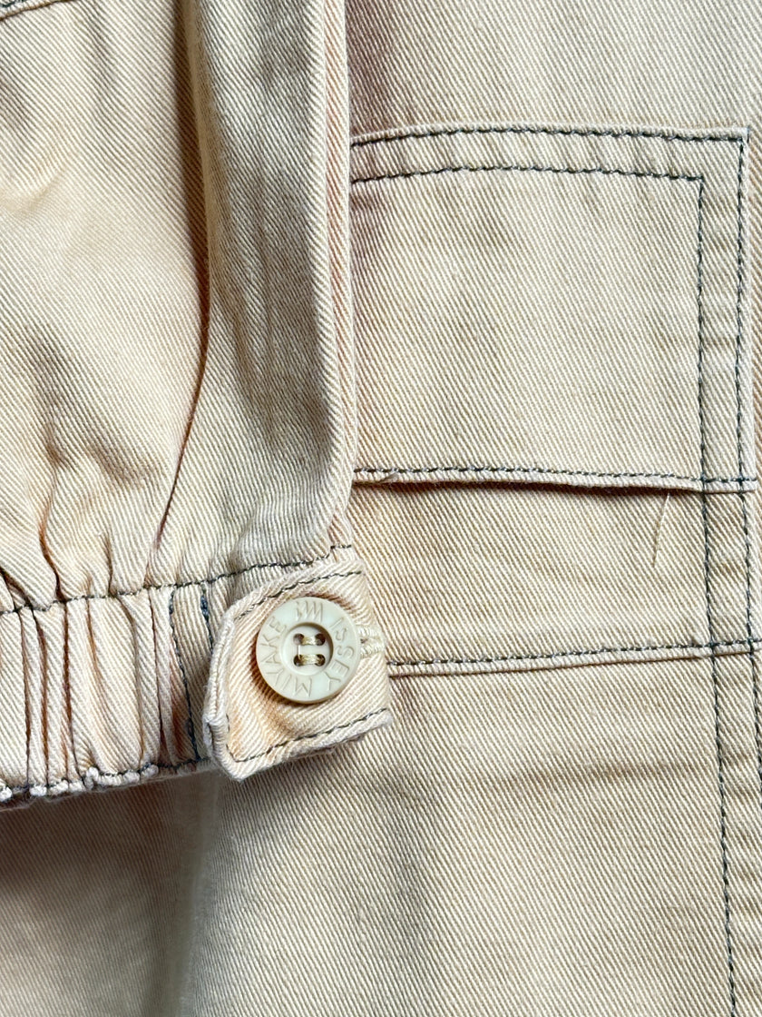 ISSEY MIYAKE - late 1980s RELAXED FIT UTILITY JACKET
