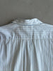 COMME DES GARÇONS - F/W 2009 OVERSIZED STRIPED SHIRT WITH ZIP CONTRASTING PANEL