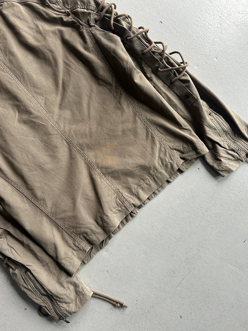 MOSCHINO JEANS MAN - 2000s LACED BIKER JACKET