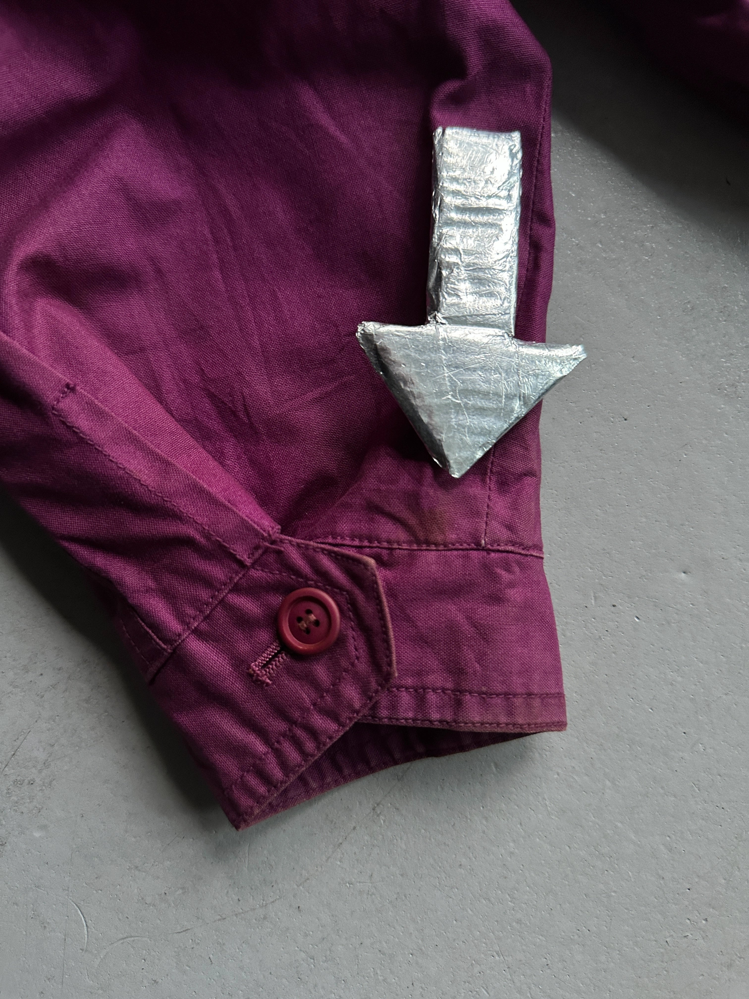 ISSEY MIYAKE - 1980s BOXY FIT BOMBER JACKET