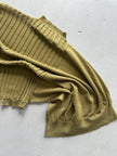 TRUSSARDI - 2000s SHOULDER OFF KNIT TOP