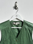 KANSAI YAMAMOTO - late 1970s TWO PIECE SET WITH WAISTCOAT AND HIGH WAIST TROUSERS