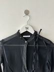 HUSSEIN CHALAYAN - S/S 2002 SEMI TRANSPARENT SHIRT