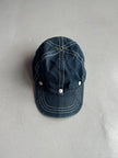 ARMANI JEANS- 1990s 2 IN 1 VISOR DENIM HAT