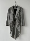 ISSEY MIYAKE - F/W 1995 TAILCOAT STRIPED BLAZER