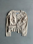 ARMANI EXCHANGE - 1990s TWO WAY ZIP LIGHT JACKET
