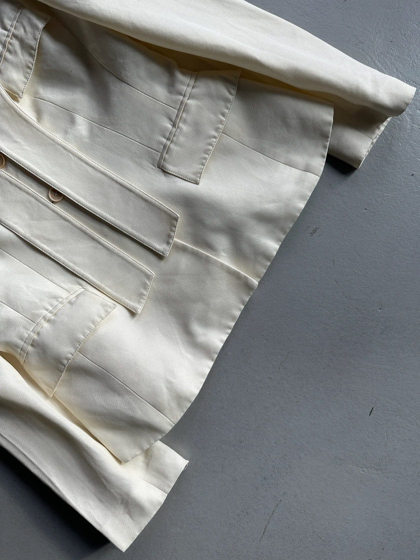 EMPORIO ARMANI - S/S 2003 ADJUSTABLE LAPELS FITTED BLAZER