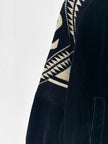 VALENTINO - 1980s CORDUROY BOMBER JACKET WITH KNITTED SHOULDER PANELS