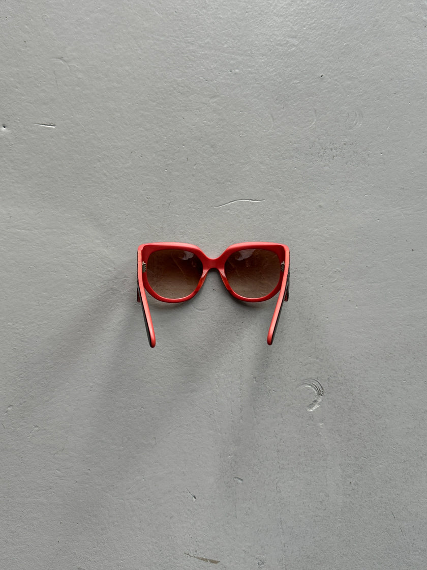 MISSONI - 2000s BOLD GRAPHIC OVERSIZED SUNGLASSES