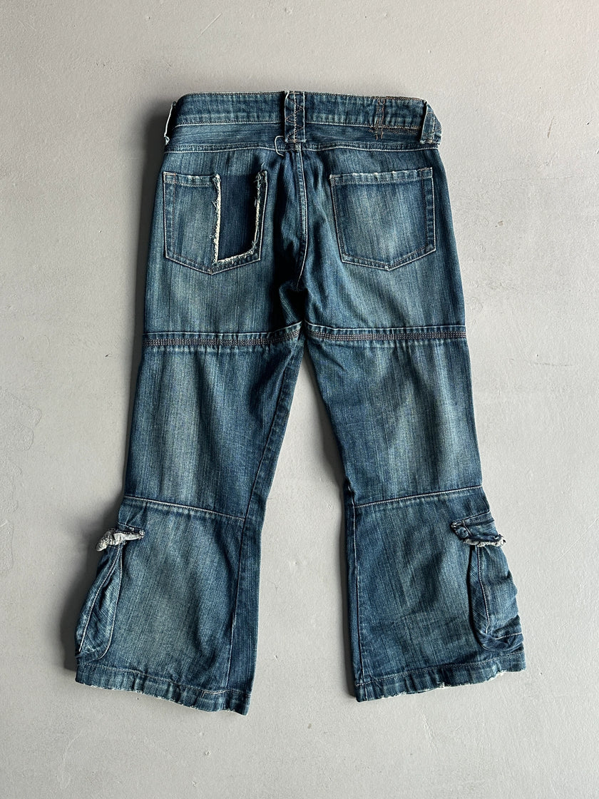 MARITHÉ + FRANÇOIS GIRBAUD - F/W 2004 LOW WAIST CARGO JEANS