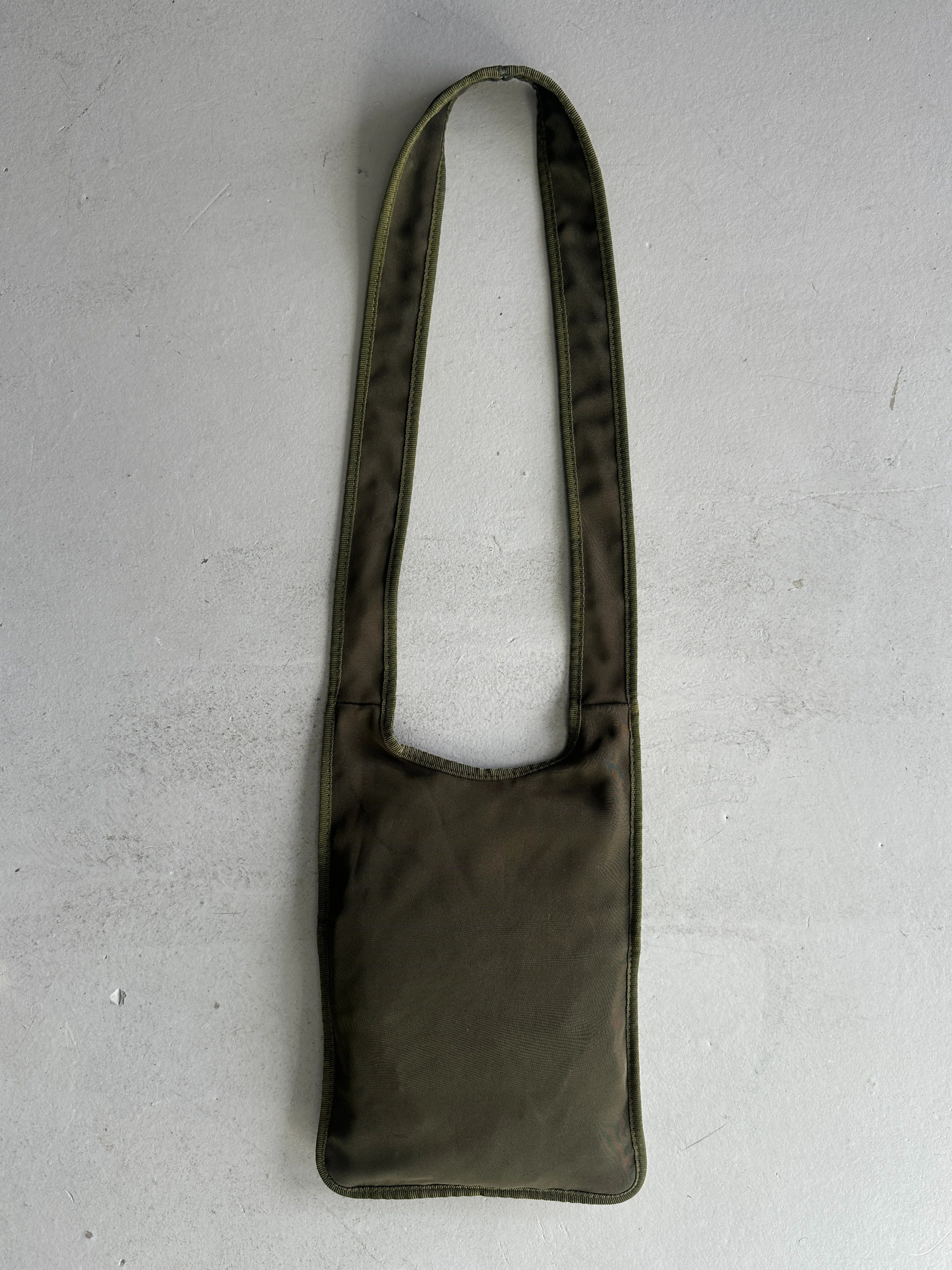 EMPORIO ARMANI - early 2000s RECTANGULAR CROSSBODY BAG