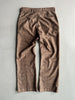 1990s CHECK STRAIGHT FIT TAILORED TROUSERS