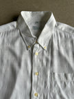 1980s WHITE TEXTURED SHORT SLEEVE SHIRT