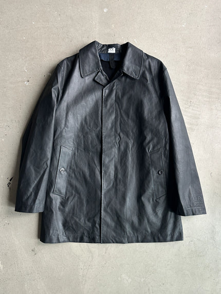 C.P. COMPANY - 1990s OVERSIZED WAXED JACKET