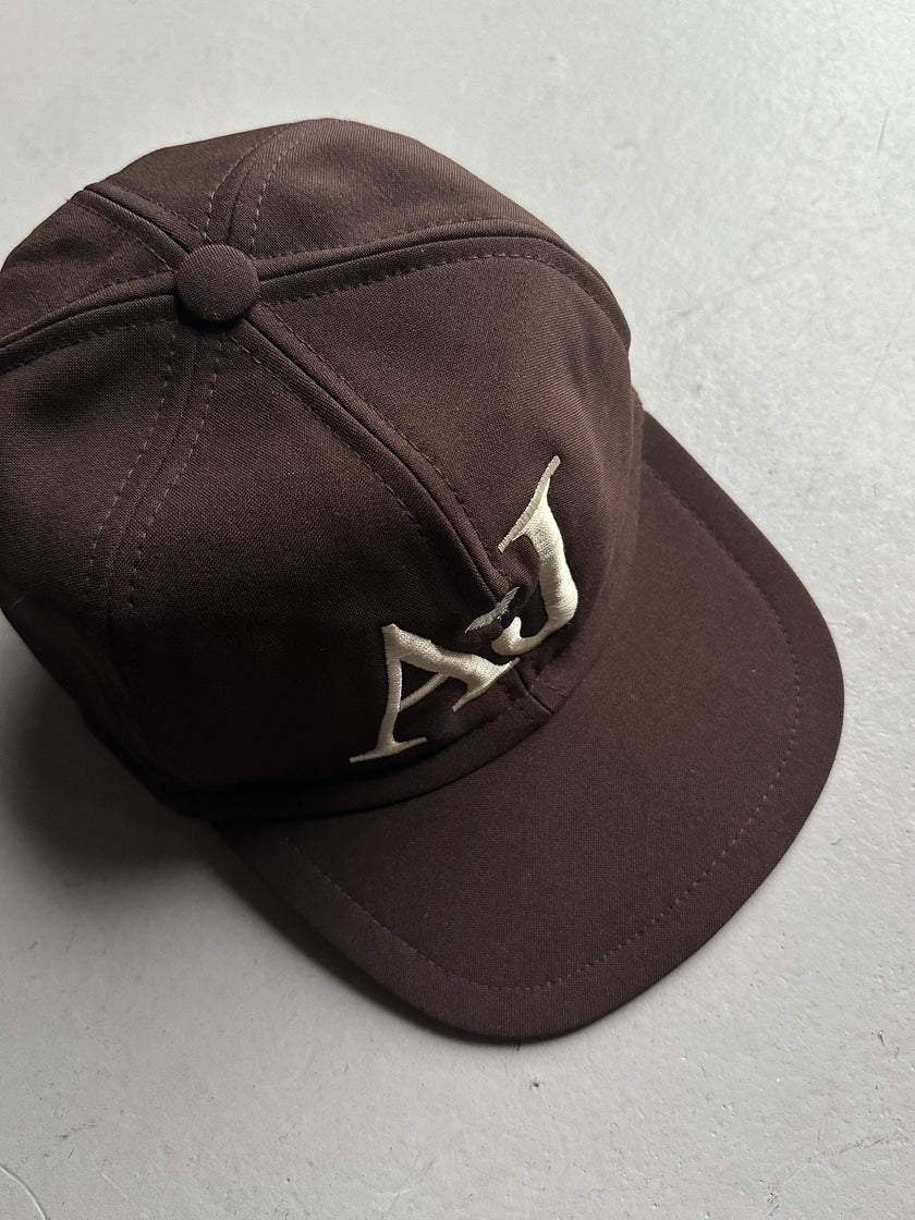 ARMANI JEANS - F/W 1997 EMBROIDERED LOGO FRONT CAP