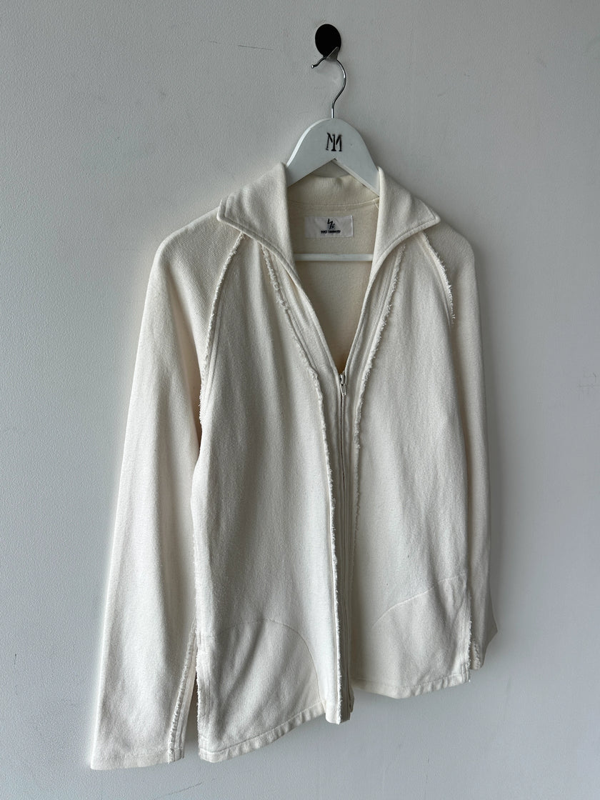 YOHJI YAMAMOTO Y's - early 2000s DOUBLE ZIP WITH RAW SEAMS