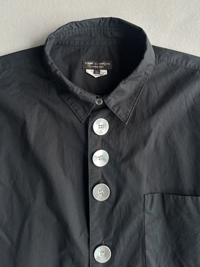 COMME DES GARÇONS HOMME PLUS - S/S 2021 OVERSIZED BUTTON LONG SLEEVE SHIRT