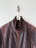 JUST CAVALLI - F/W 2008 DISTRESSED LEATHER BOMBER JACKET