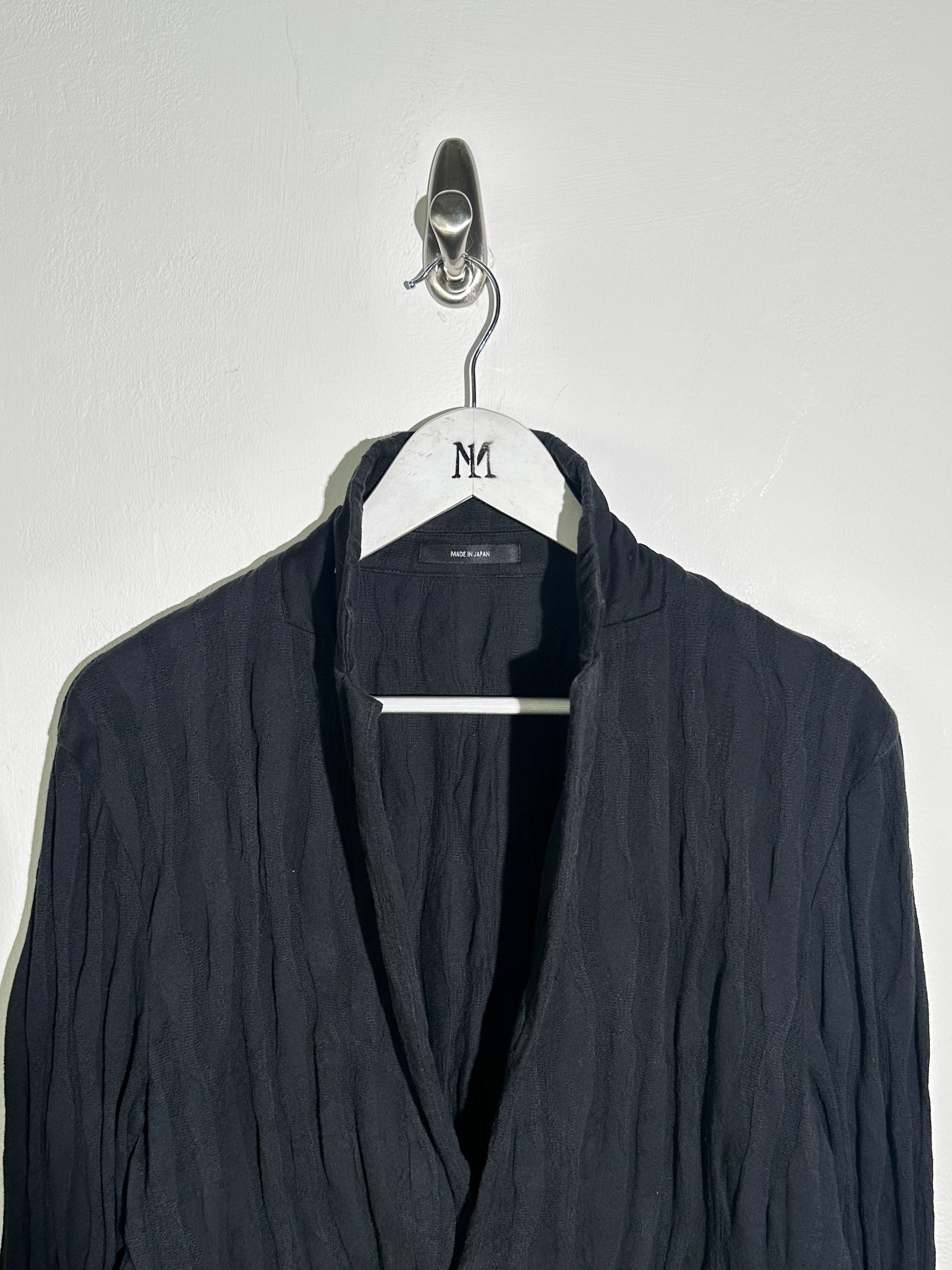 ISSEY MIYAKE - S/S 2017 RELAXED FIT CRINKLED BLAZER