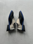 MARITHÉ + FRANÇOIS GIRBAUD - S/S 1998 SQUARE HEEL SLIP ON SHOES