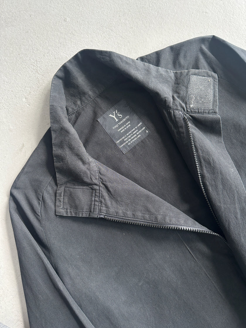 YOHJI YAMAMOTO Y's - A/W 2010 FUNNEL NECK LIGHT JACKET