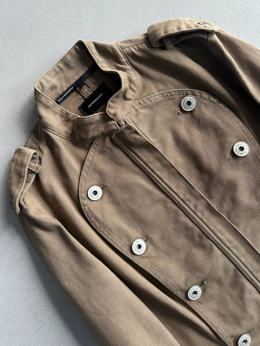 GAETANO NAVARRA - S/S 2006 CROP FIT DOUBLE BREASTED JACKET