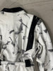 1980s MARBLE PRINT LEATHER JACKET