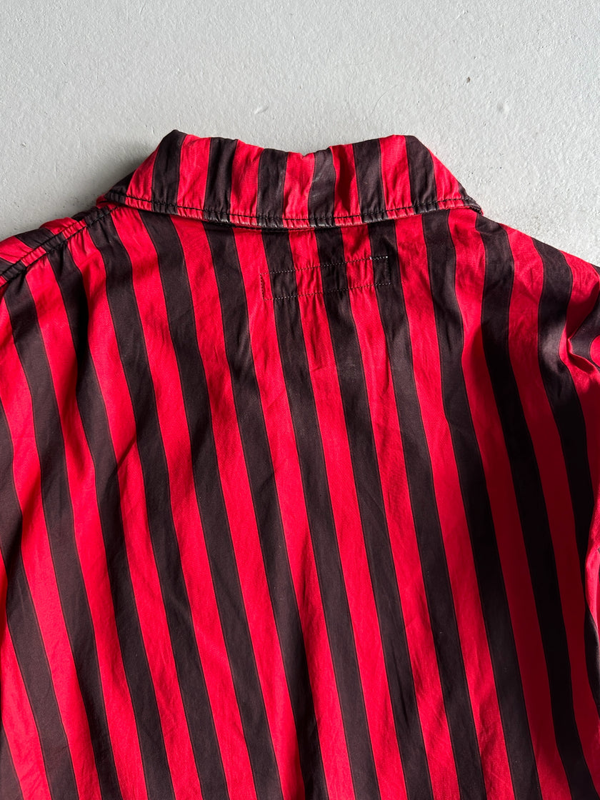 COMME DES GARÇONS - S/S 2012 ASYMMETRICAL STRIPED SHIRT JACKET