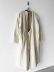 YOHJI YAMAMOTO Y'S  - F/W 2021 OPEN FRONT REVERSIBLE WOOL COAT