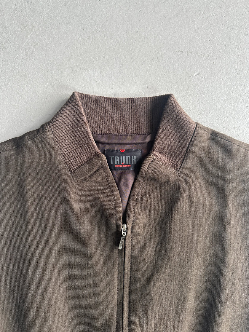 HIROKO KOSHINO - 1990s ZIPPED VEST GILET