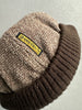 ARMANI JEANS - 1990s TWEED BEANIE HAT